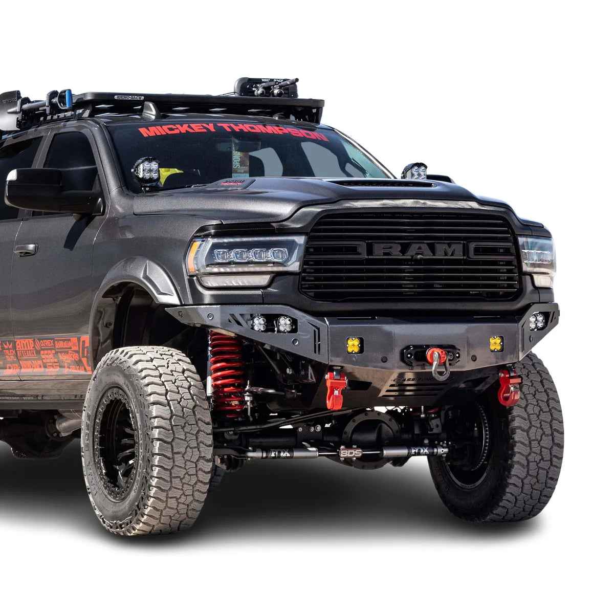 2019-2025 RAM 2500/3500 OCTANE SERIES FRONT WINCH BUMPER Front View