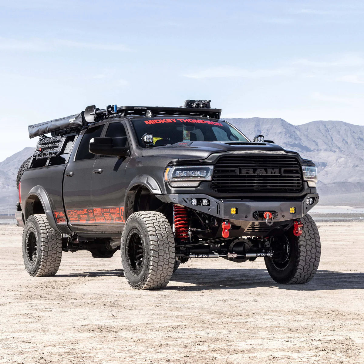 2019-2025 RAM 2500/3500 OCTANE SERIES FRONT WINCH BUMPER Front View