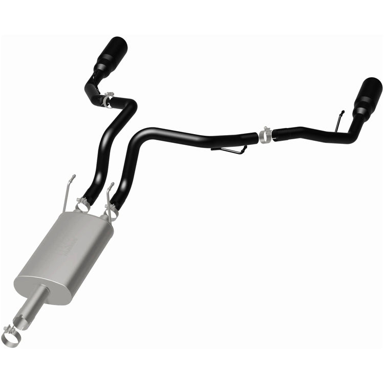 MagnaFlow Street Series Cat-Back Performance Exhaust System 15363 Front View
