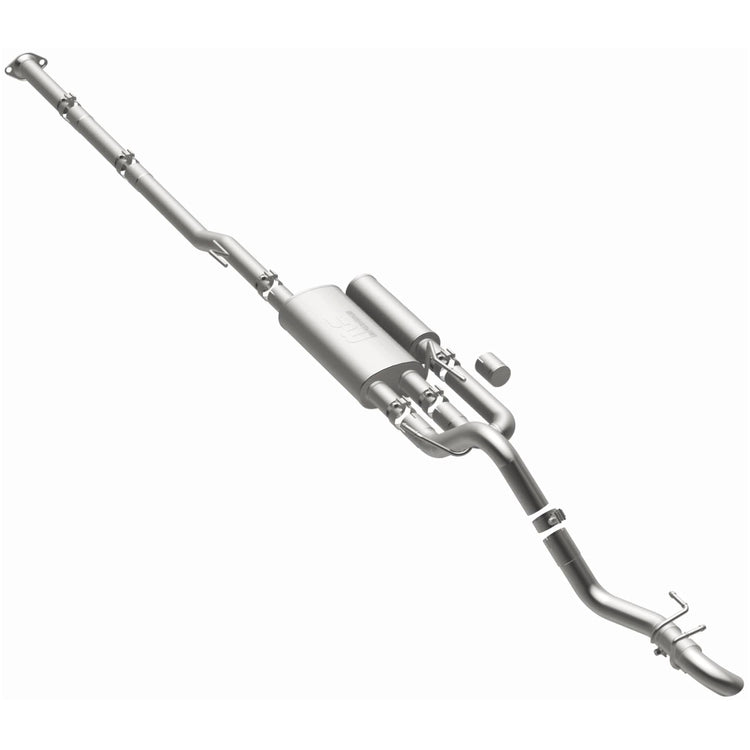 MagnaFlow 2005-2015 Toyota Tacoma Overland Series Cat-Back Performance Exhaust System Front View