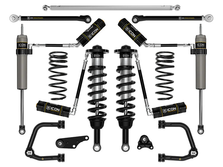 ICON 2025 Toyota 4Runner 4WD, 1.25-3" Lift, Stage 7 Suspension System, Tubular