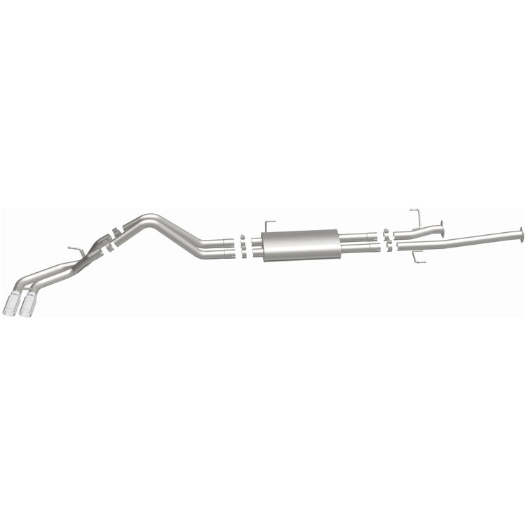 MagnaFlow 2014-2021 Toyota Tundra Street Series Cat-Back Performance Exhaust System Front View