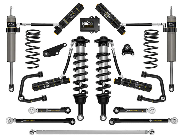 ICON 2025 Toyota 4Runner 4WD, 1.25-3" Lift, Stage 14 Suspension System, Tubular