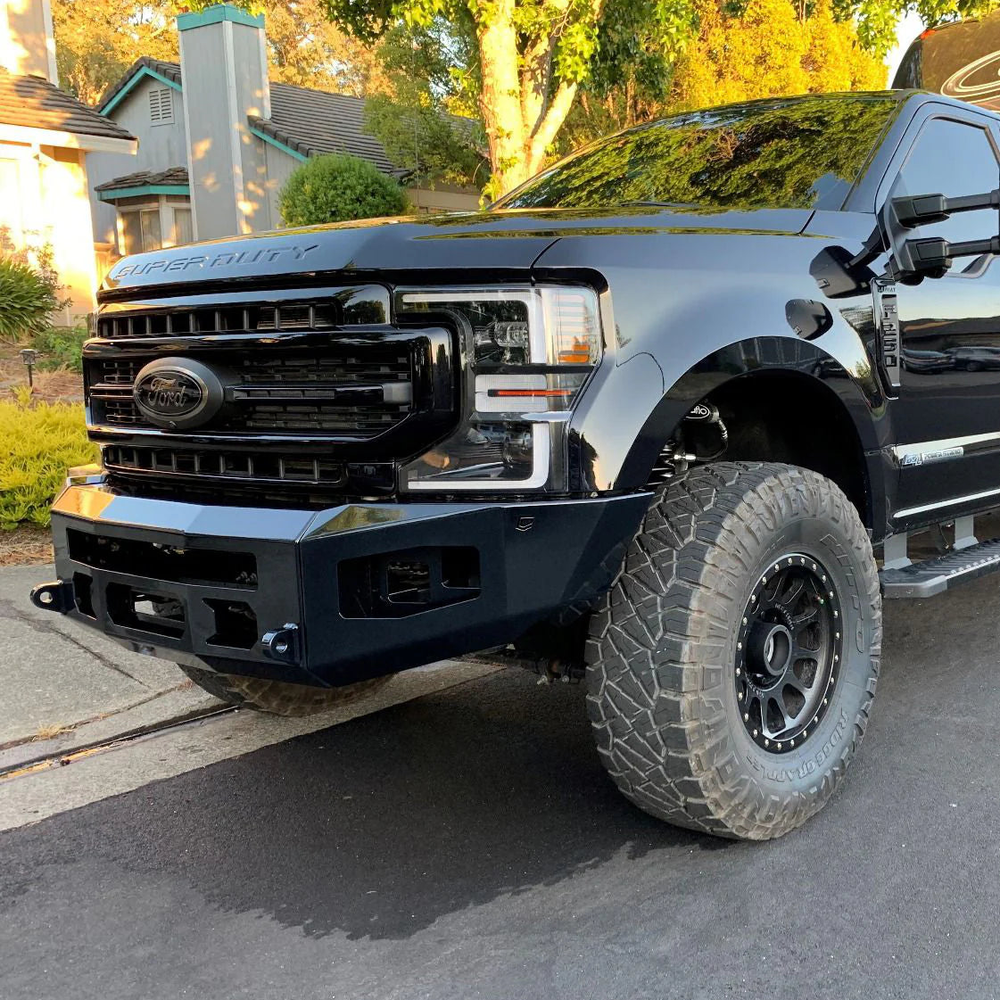 2017-2022 FORD SUPERDUTY F250/F350 ATTITUDE SERIES FRONT WINCH BUMPER Front View