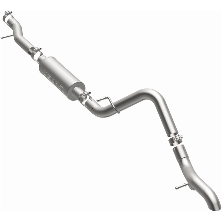 MagnaFlow 2007-2011 Jeep Wrangler Rock Crawler Series Cat-Back Performance Exhaust System Front View
