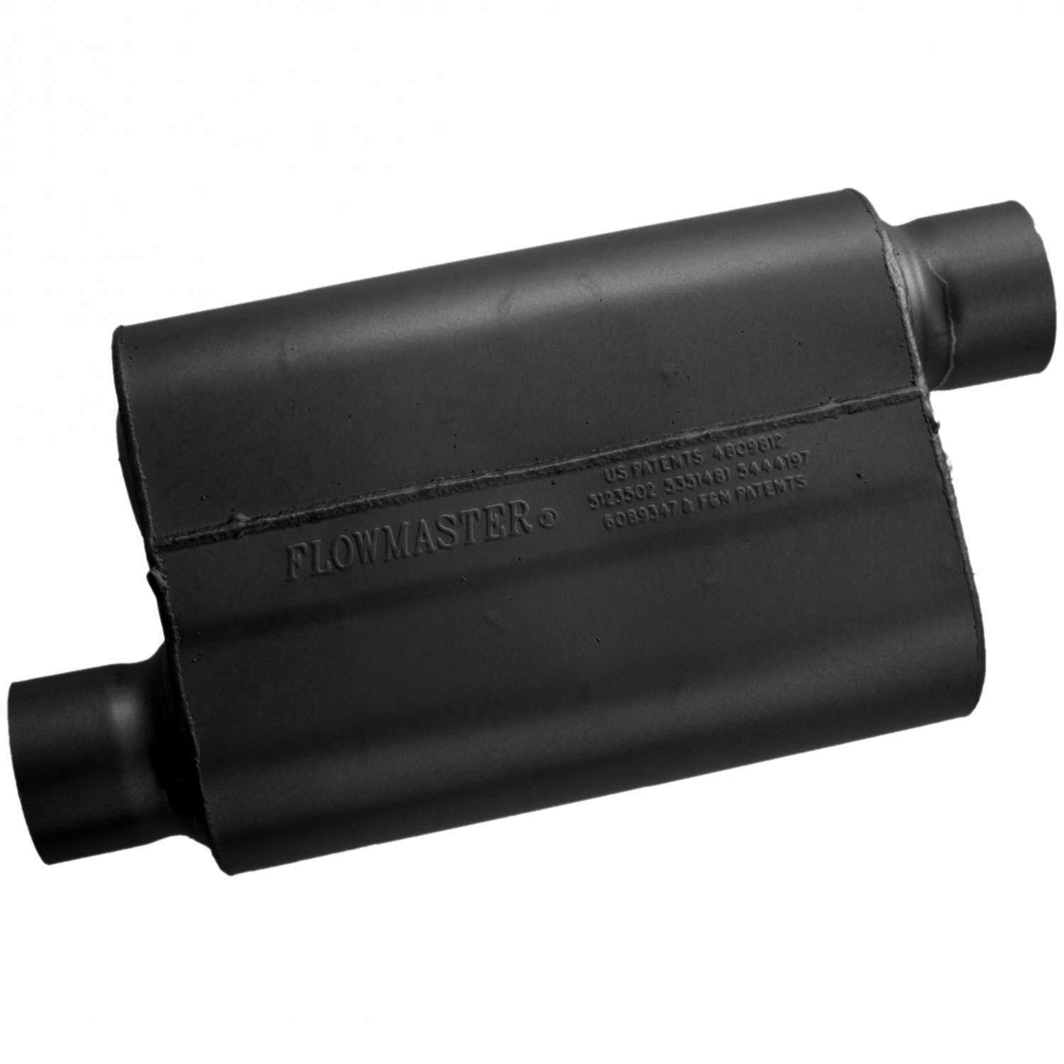 Flowmaster 40 Series Chambered Muffler Front View