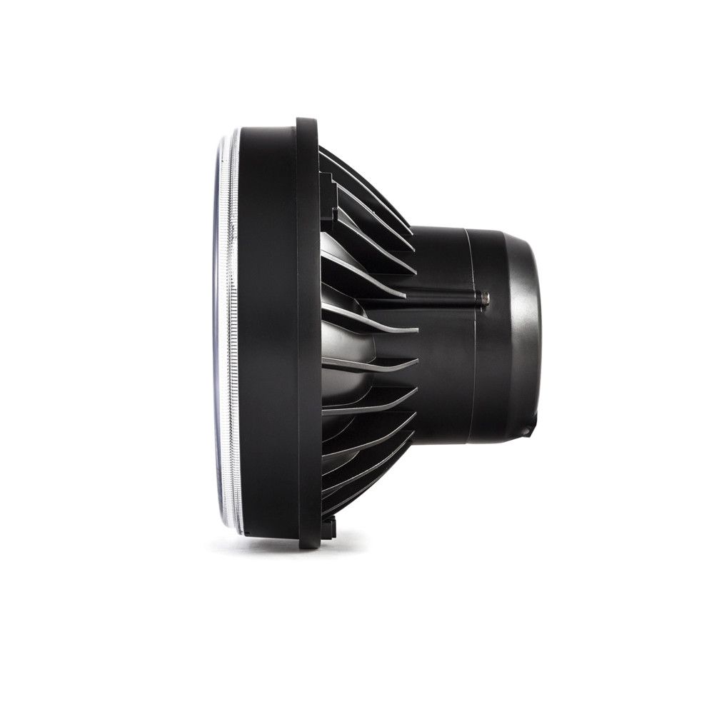 KC HiLites 7" Gravity® LED Pro DOT Headlight - Driving Beam - Single - Universal / 07-18 Jeep JK