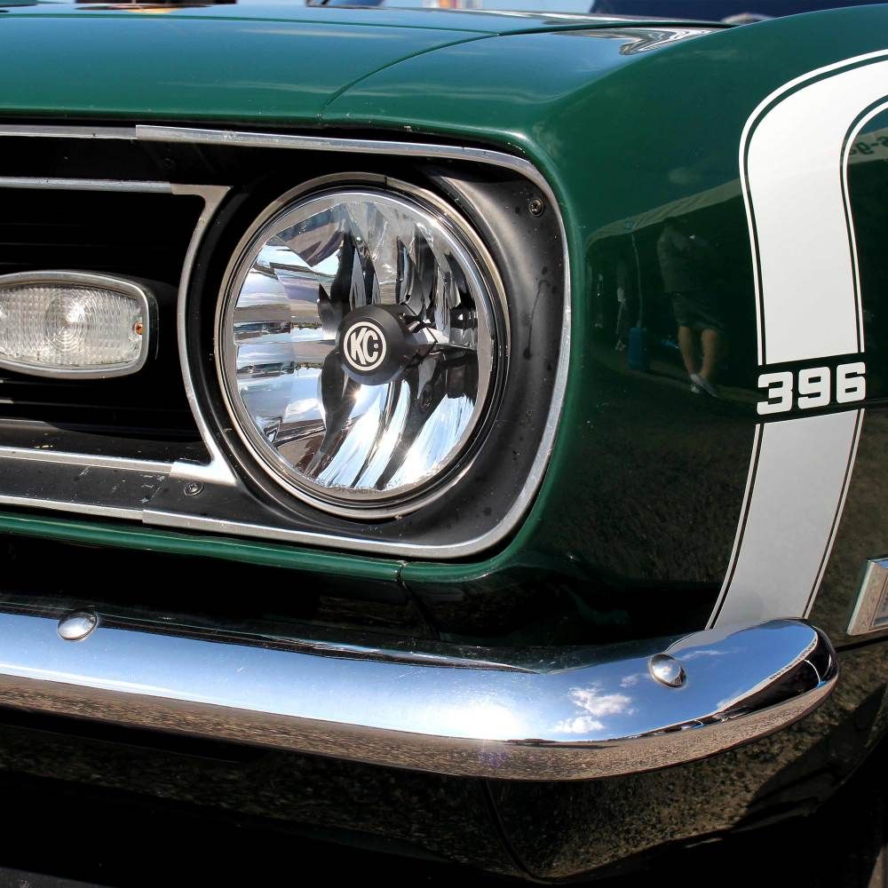 KC HiLite 7" Gravity® LED DOT Headlight | Driving Beam | Pair Universal / 97-06 Jeep TJ