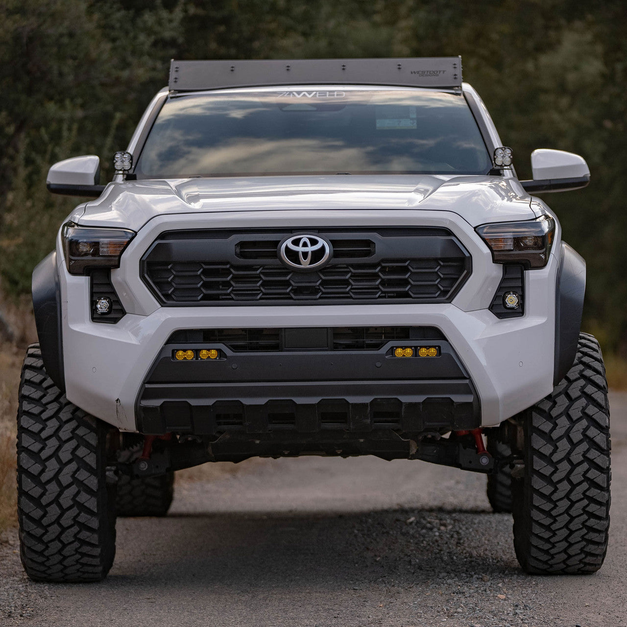 Toyota S1 Vent Kit - 2024-On Toyota Tacoma Front View