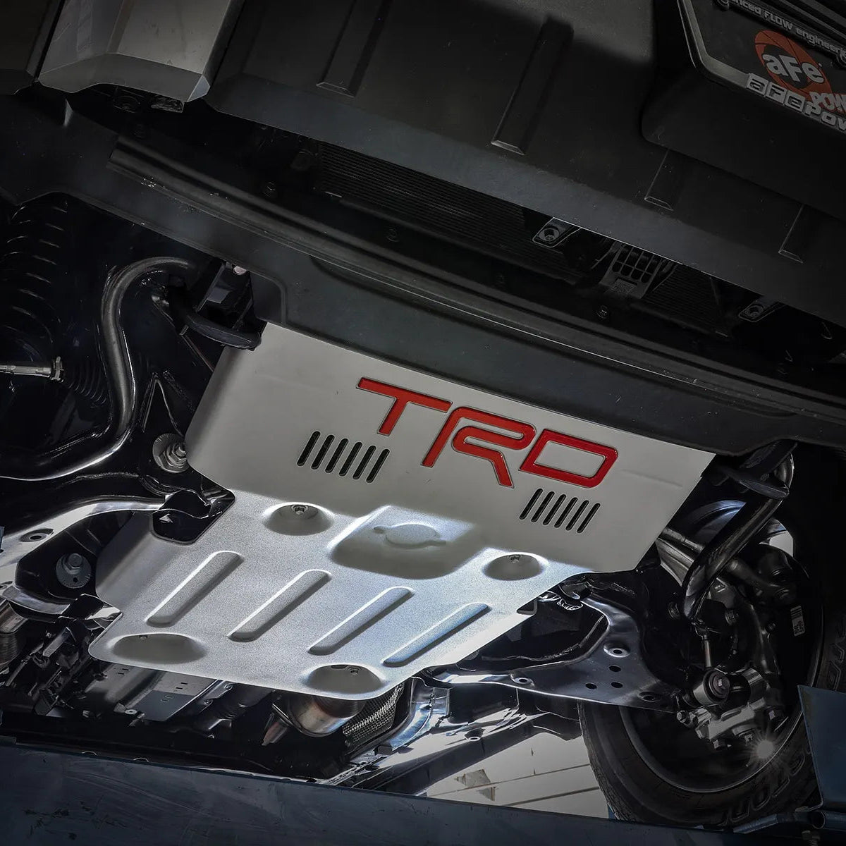 22-24 Toyota Tundra aFe Control Front Tow Hooks - Assorted Colors Front View