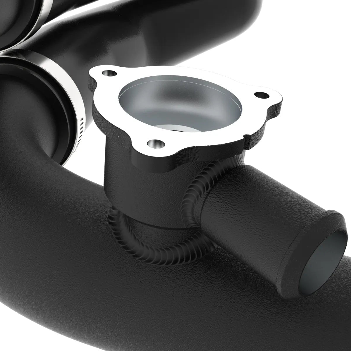 '24+ Ranger Raptor BladeRunner Aluminum Charge Pipe Kits Front View