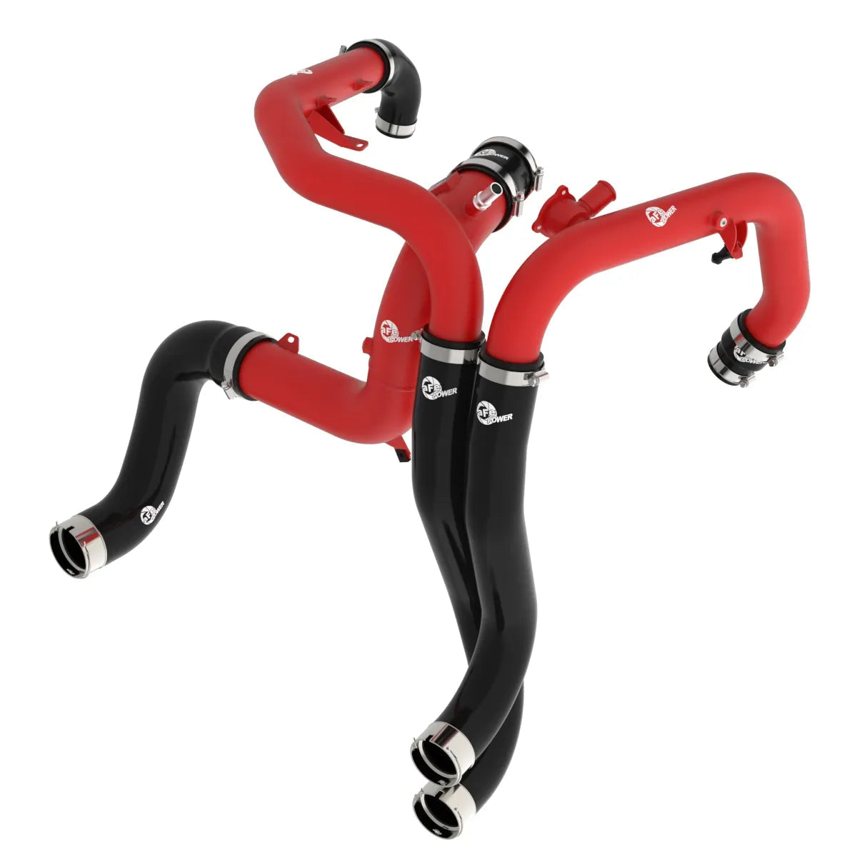 '22-25 Bronco Raptor BladeRunner Aluminum Charge Pipe Kits Front View