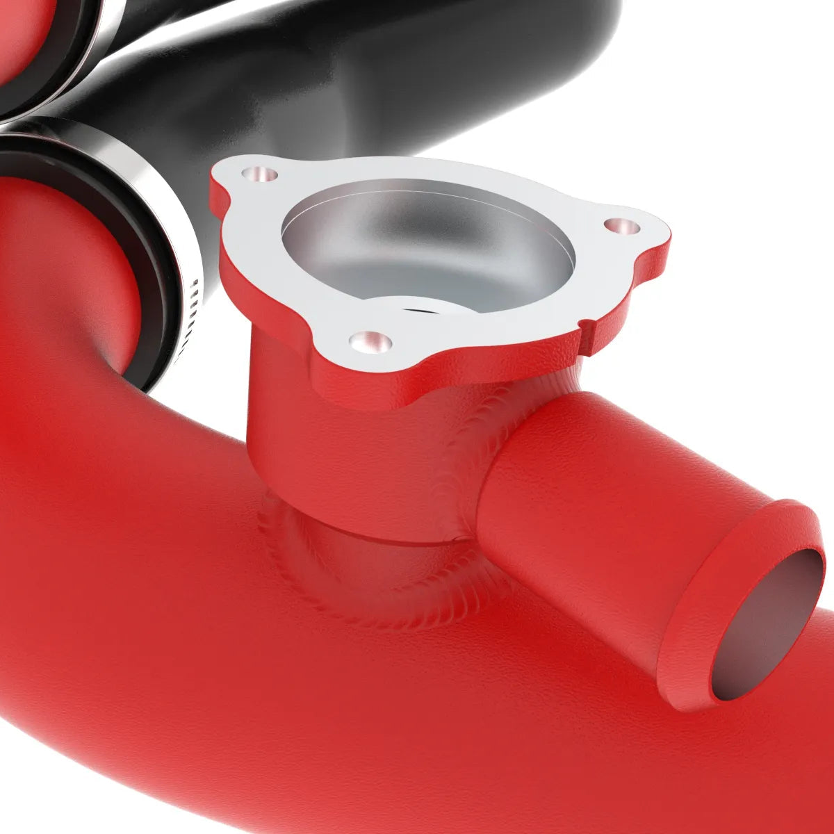 '22-25 Bronco Raptor BladeRunner Aluminum Charge Pipe Kits Front View