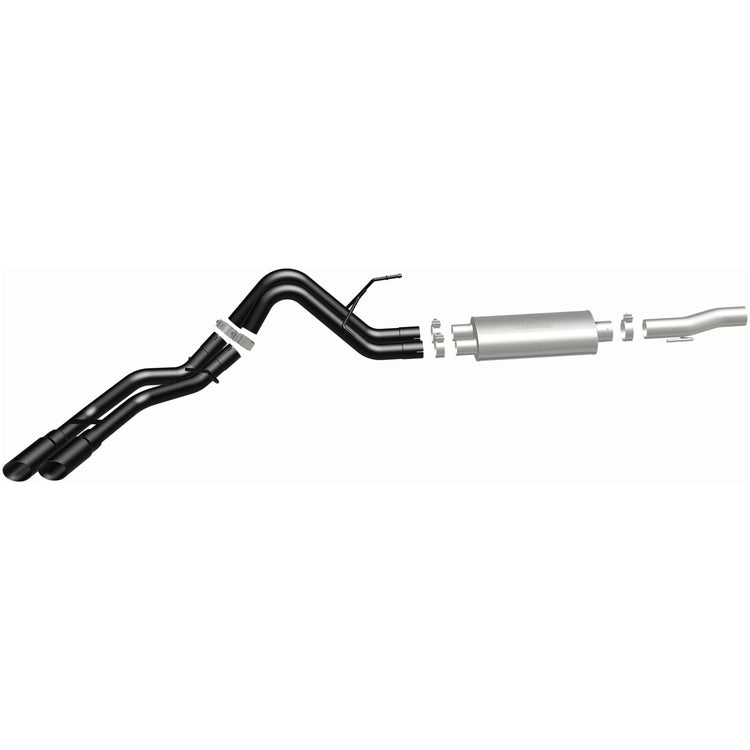 MagnaFlow 2010-2014 Ford F-150 Street Series Cat-Back Performance Exhaust System Front View