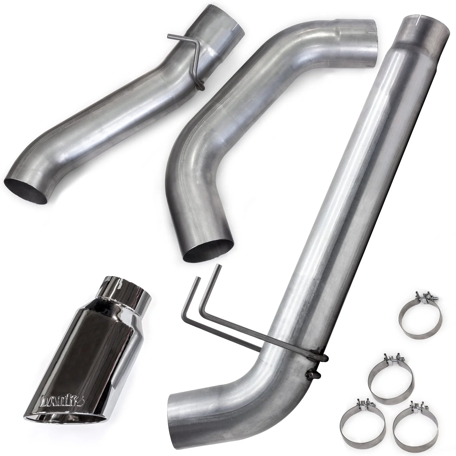 2019-2024 Ram 2500/3500 6.7L Cummins, CCSB, MCSB, CCLB (Single Rear Wheel ONLY) Monster Exhaust System