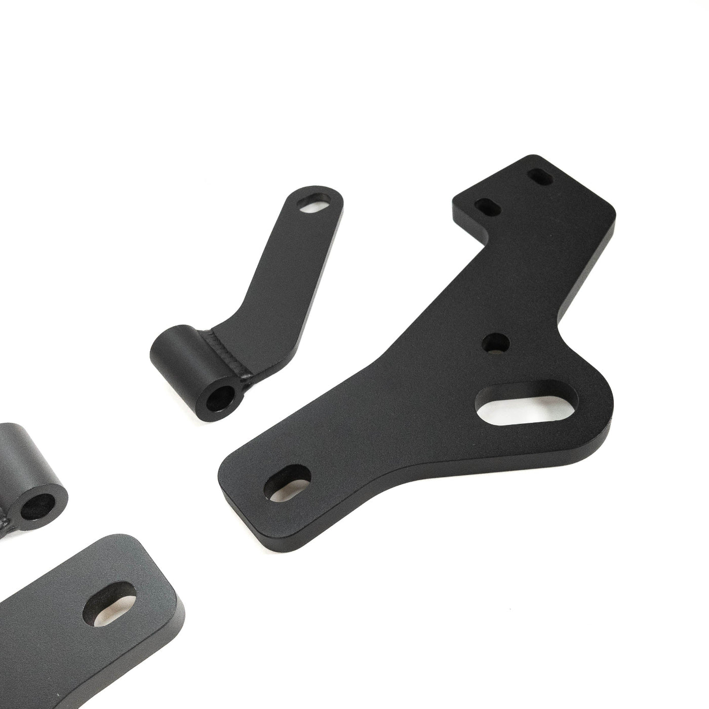 '10-23 Toyota 4Runner SDHQ Built Winch Mount Support Bracket Upgrade Kit display of included parts