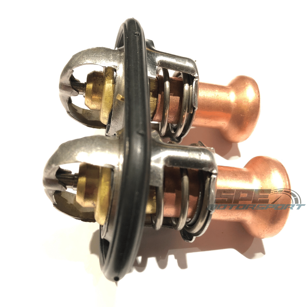 SPE 6.7L Powerstroke Low Temp, High Flow Thermostat Front View