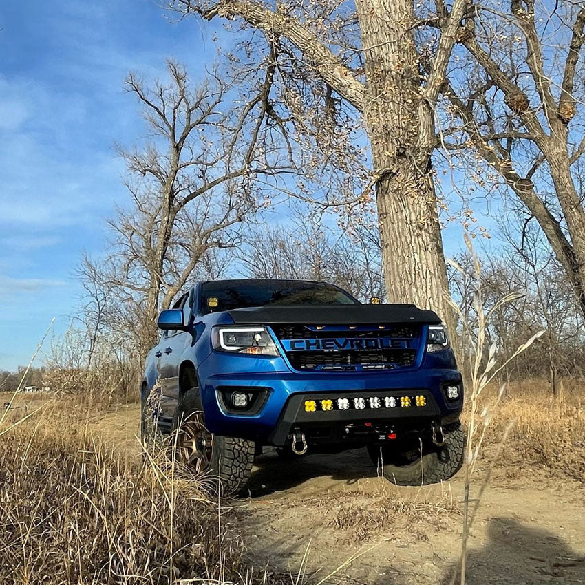 2015-2020 CHEVY COLORADO PROLITE FRONT WINCH BUMPER Front View