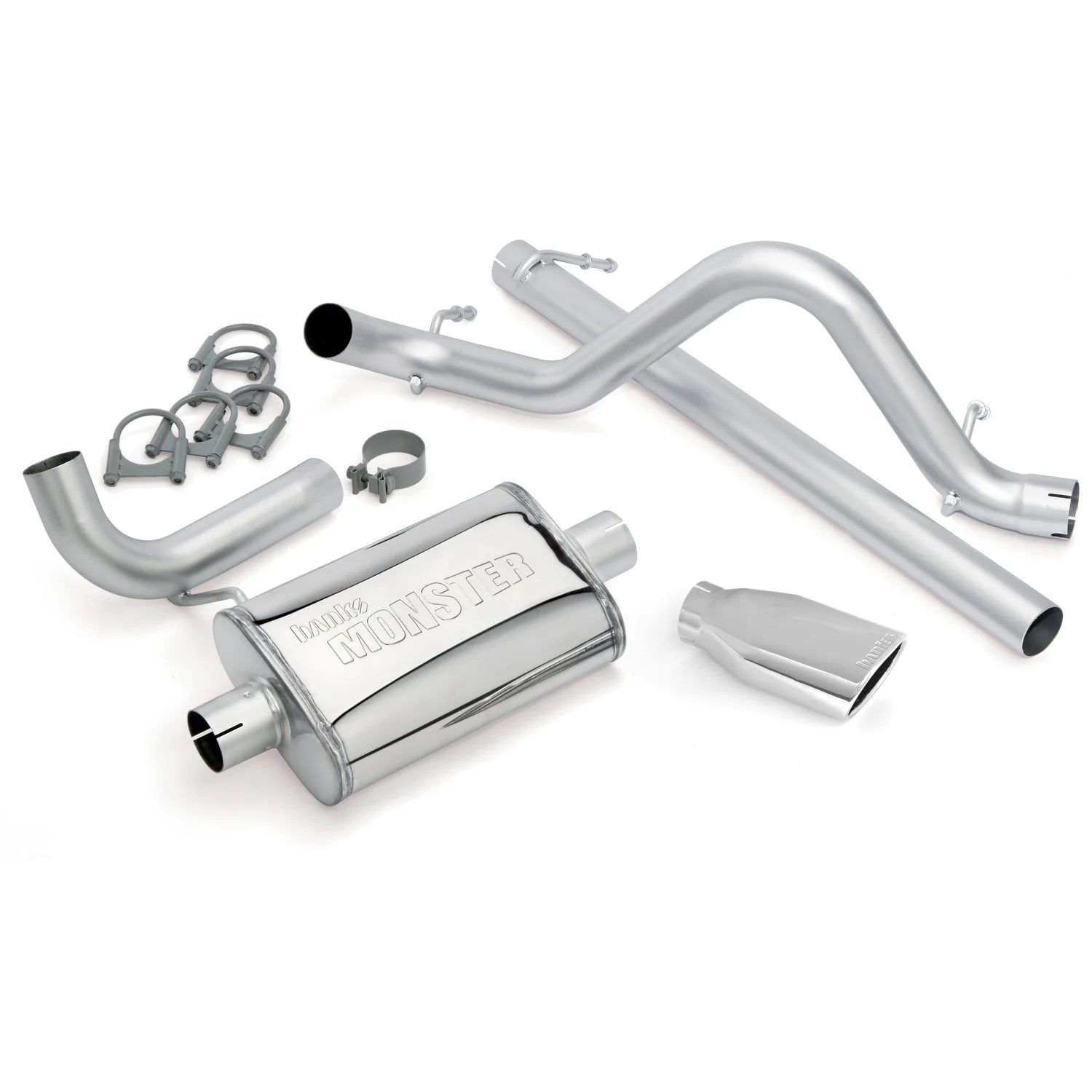 2007-2011 Jeep Wrangler 3.8L, 2 or 4-door Monster Exhaust System