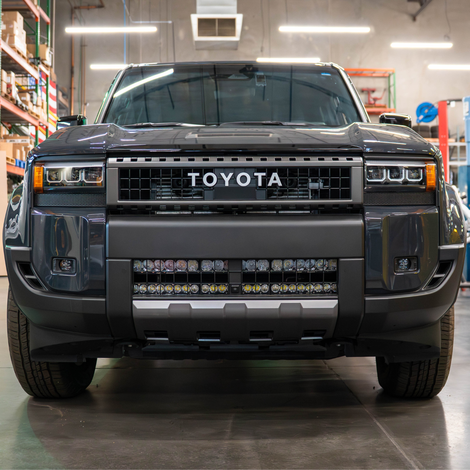 SDHQ Built 2024+ Toyota LC250 Bumper Light Bar Mount