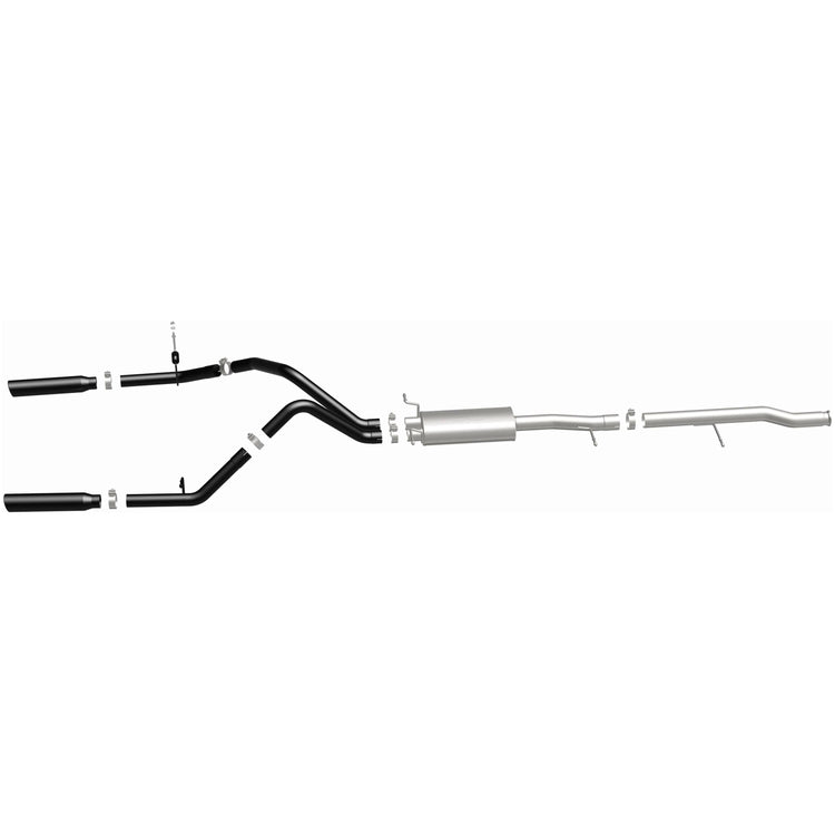 MagnaFlow Street Series Cat-Back Performance Exhaust System 15362 Front View