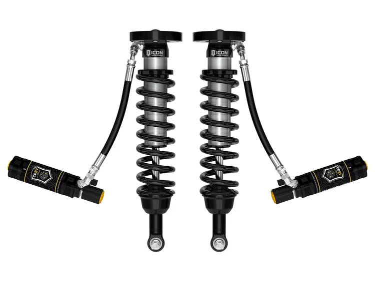 ICON 2019-2026 Chevrolet Silverado1500/GMC Sierra 1500, 1.5-3.5” Lift, Front, V.S. 2.5 Series Coilover Kit, Extended Travel, Remote Reservoir w/ CDEV, Pair