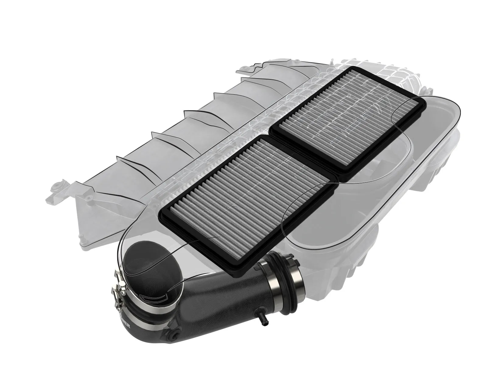 2021-2024 Ram TRX Super Stock Carbon Fiber Induction System