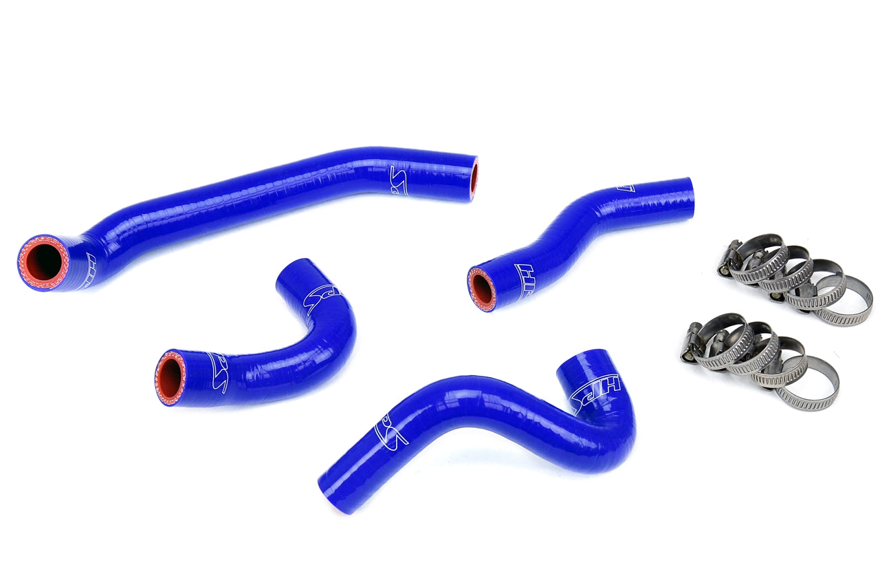 HPS Performance Blue High Temp Reinforced Silicone Radiator Coolant Hose Kit 2012-2015 Civic Si