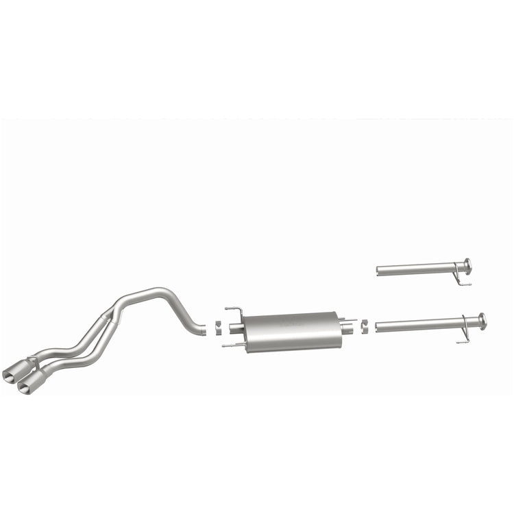 MagnaFlow 2003-2009 Toyota 4Runner Street Series Cat-Back Performance Exhaust System Front View