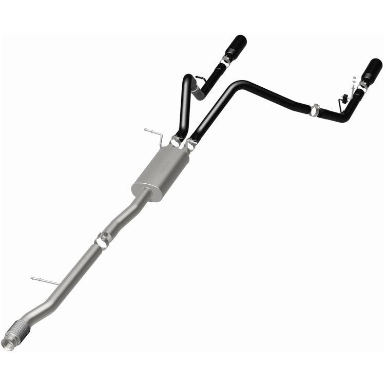 MagnaFlow Street Series Cat-Back Performance Exhaust System 15361 Front View