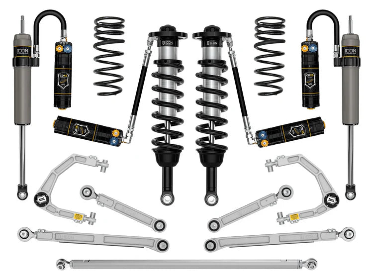 ICON 2025-2026 Toyota 4Runner 2WD, 1.25-3" Lift, Stage 11 Suspension System, Billet