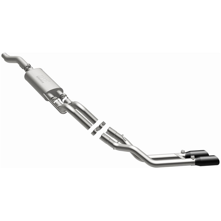MagnaFlow 2015-2020 Ford F-150 Street Series Cat-Back Performance Exhaust System Front View