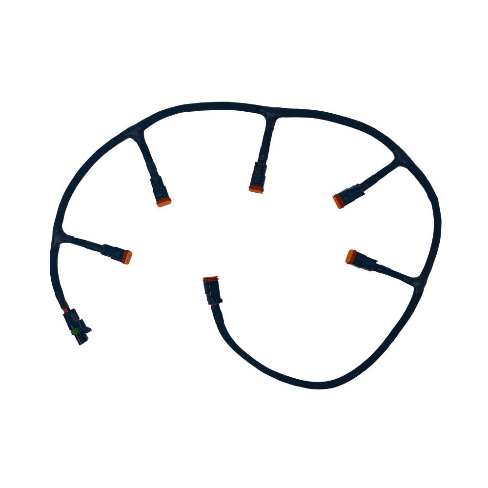 KC HiLites 39" Gravity® Pro6 LED - 6-Light - Plug-N-Play Light Bar Harness Front View