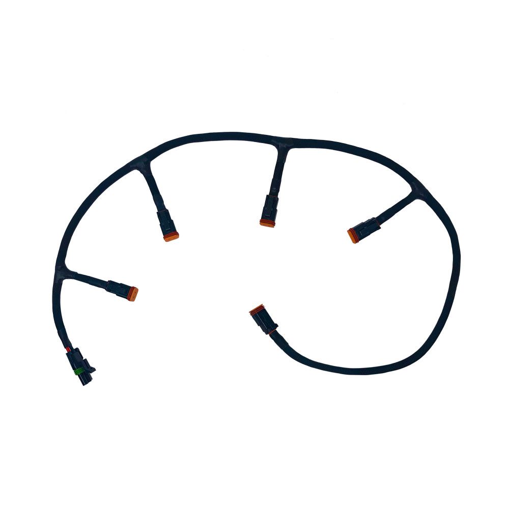 KC Hilites 32" Gravity® Pro6 LED - 5-Light - Plug-N-Play Light Bar Harness Front View