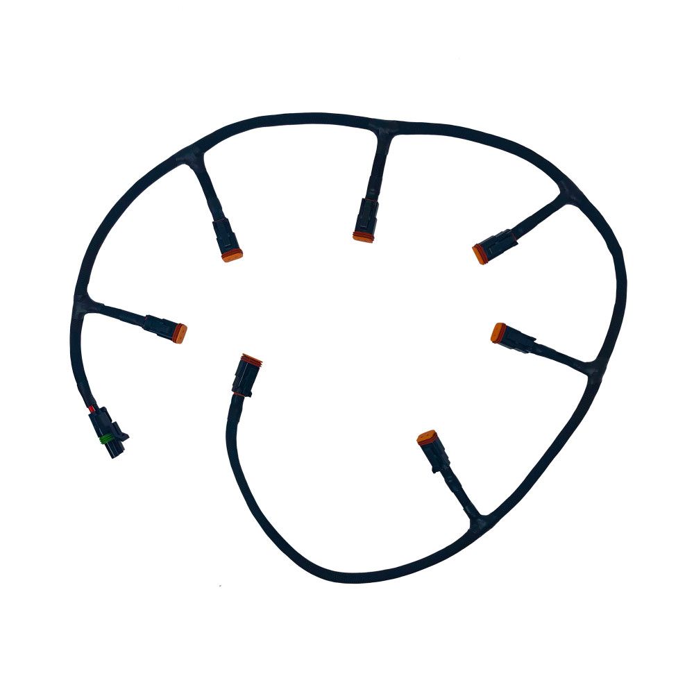 KC HiLites 45" Gravity® Pro6 LED | 7-Light - Plug-N-Play Light Bar Harness Front View