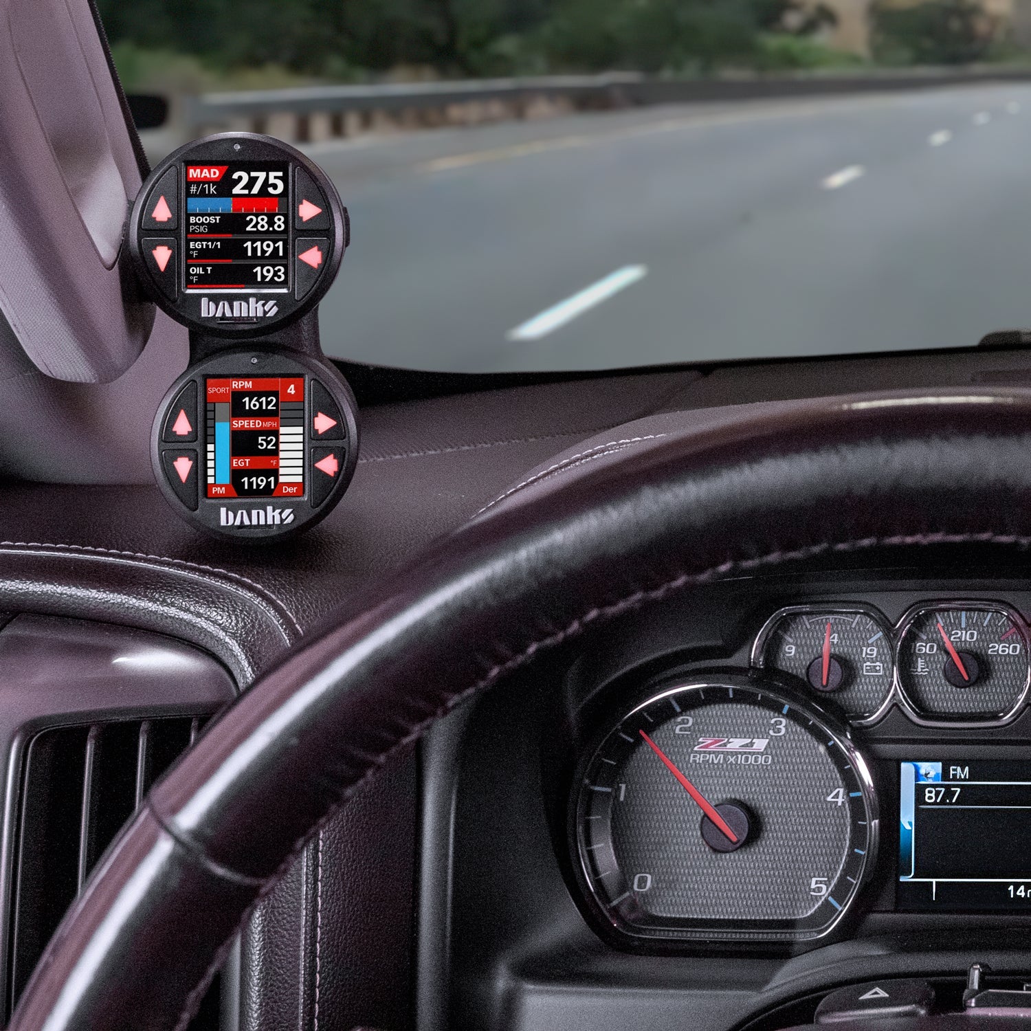 iDash Stealth Pod Mounts For 15'-19' GM Trucks (Copy)