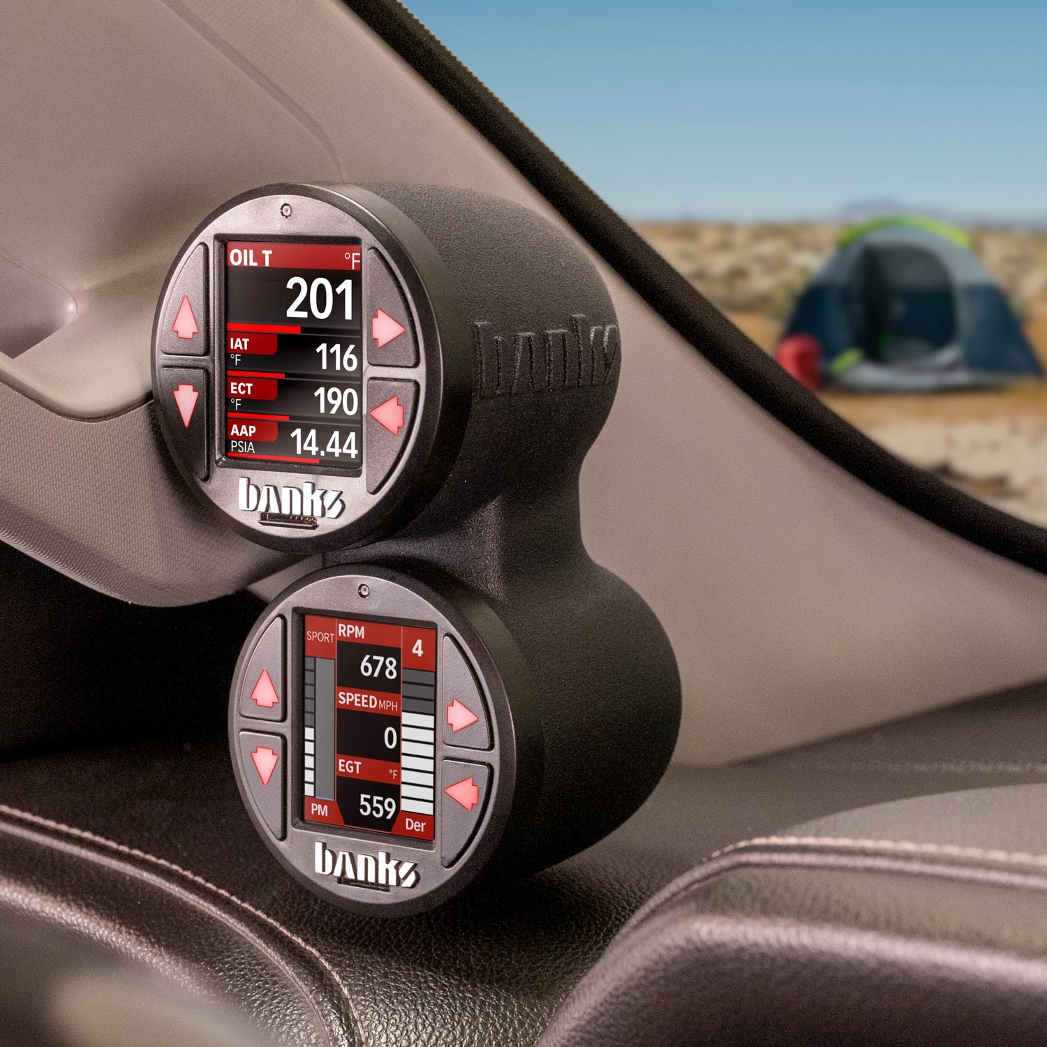 iDash Stealth Pod Mounts For 15'-19' GM Trucks (Copy)