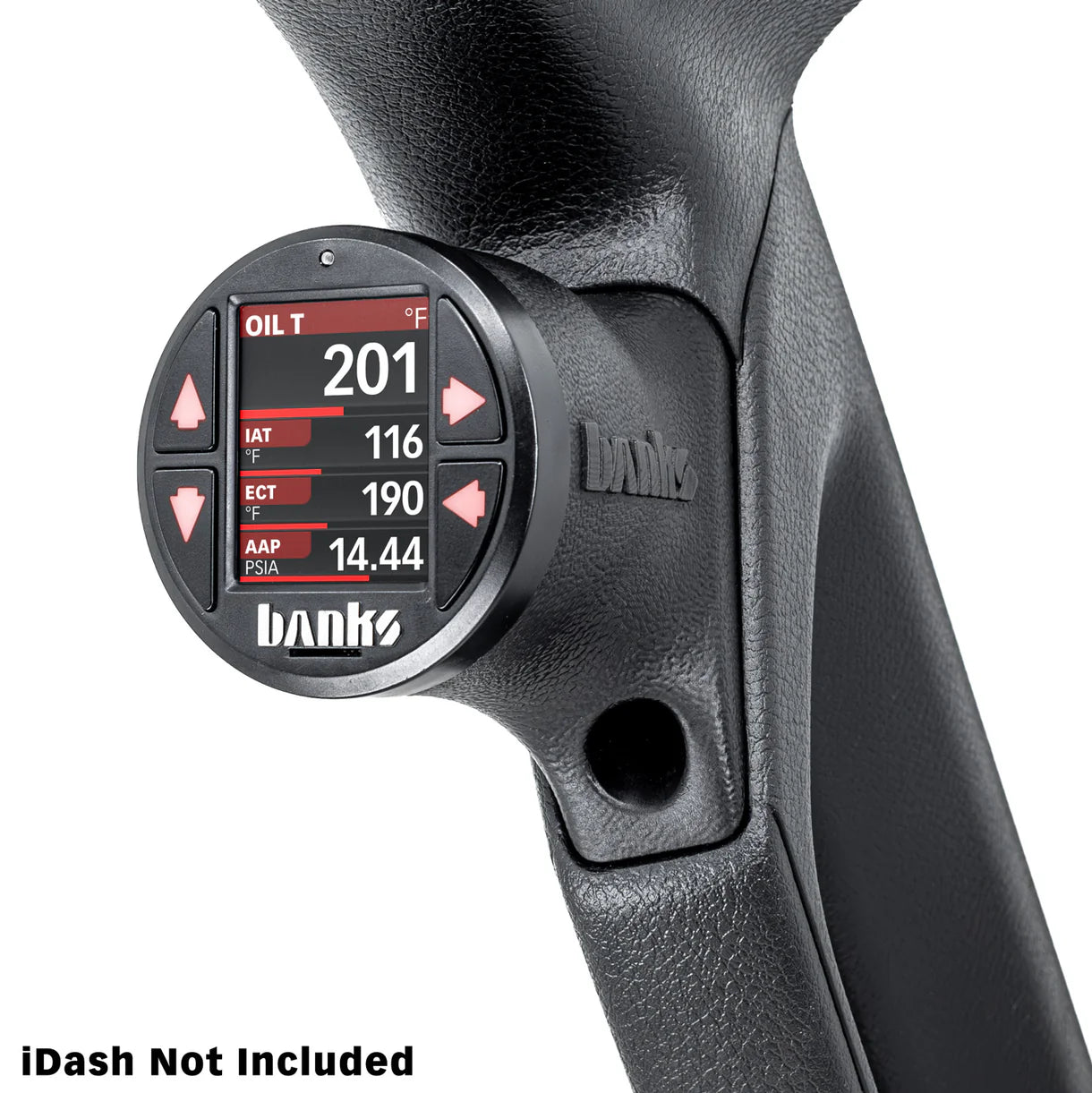 2018-2023 Jeep JL and 2020-2023 Gladiator Upper iDash Stealth Pod Mount