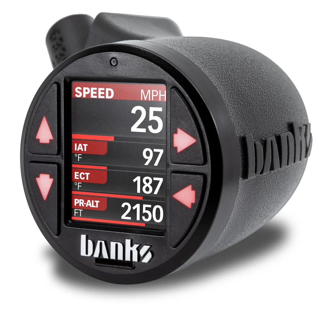 2005-2015 Toyota Tacoma iDash Stealth Pod Mount Front View