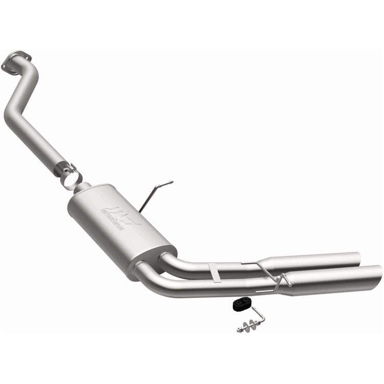 MagnaFlow Street Series Cat-Back Performance Exhaust System 15842 Front View
