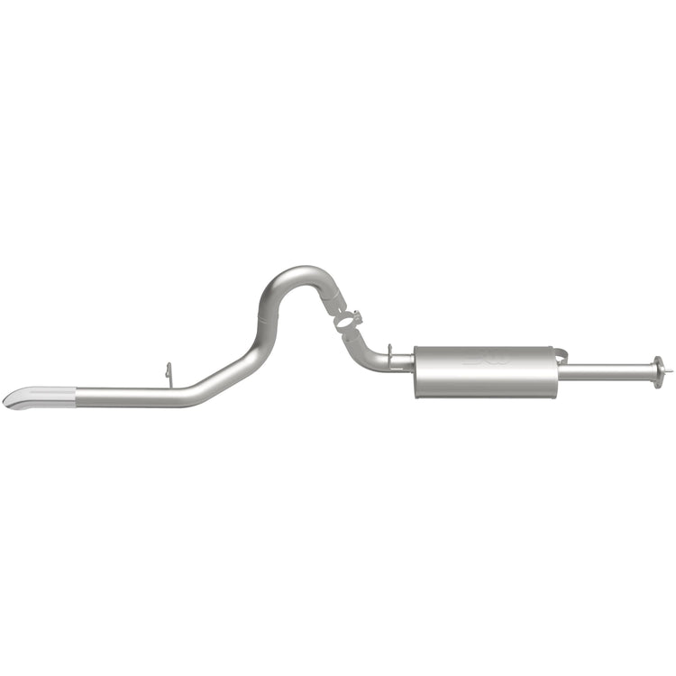 MagnaFlow 2004-2006 Jeep Wrangler Street Series Cat-Back Performance Exhaust System Front View