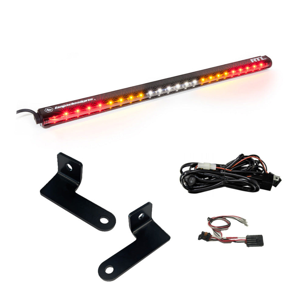 Baja Designs 2022-2024 Polaris RZR Pro R RTL Kit Display of Included Parts