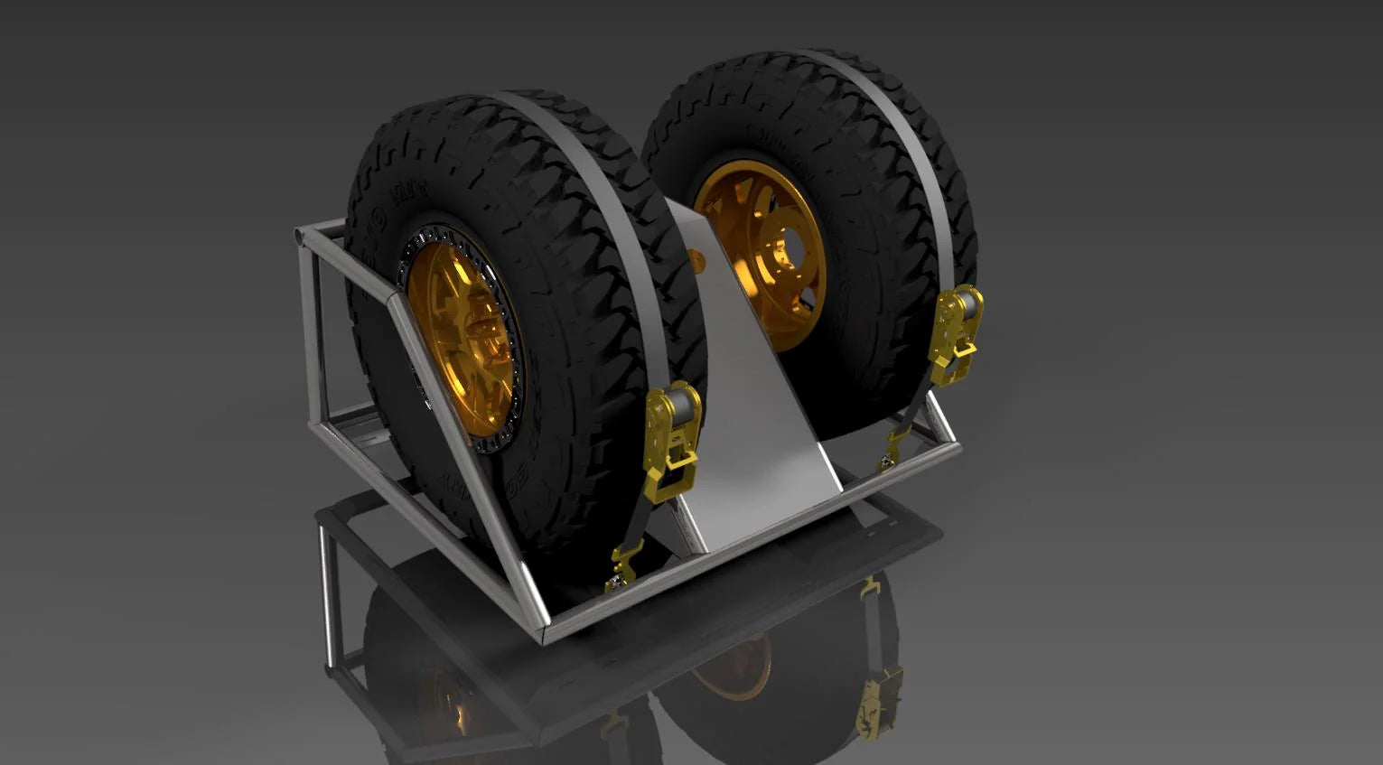 Universal Chase Rack Front View