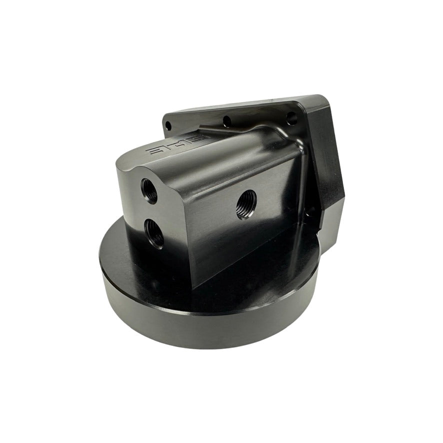 SPE Motorsport 2011-2022 6.7L Powerstroke Oil Filter Housing Front View