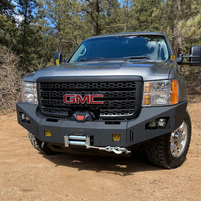 2011-2014 GMC 2500HD/3500HD FRONT OCTANE WINCH BUMPER