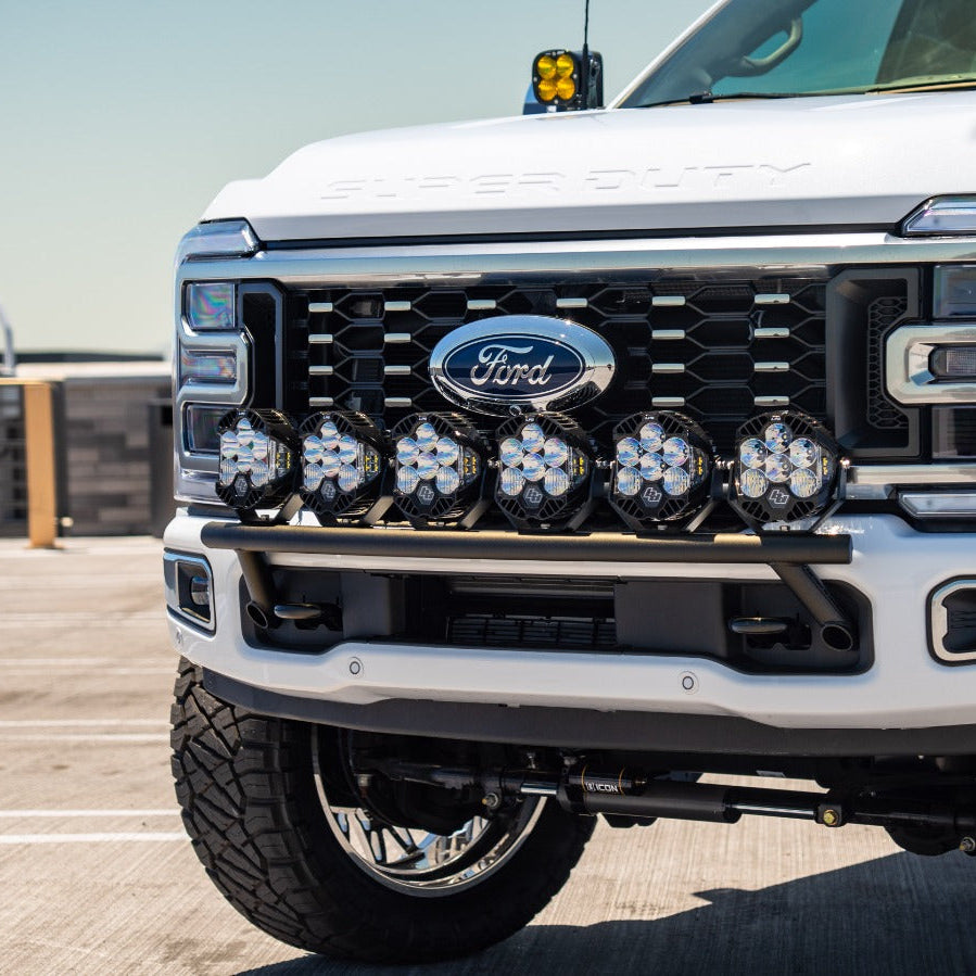 2017-2026 Ford Super Duty Light Mount "The Classic" Trophy Truck Style for 6 Round Lights