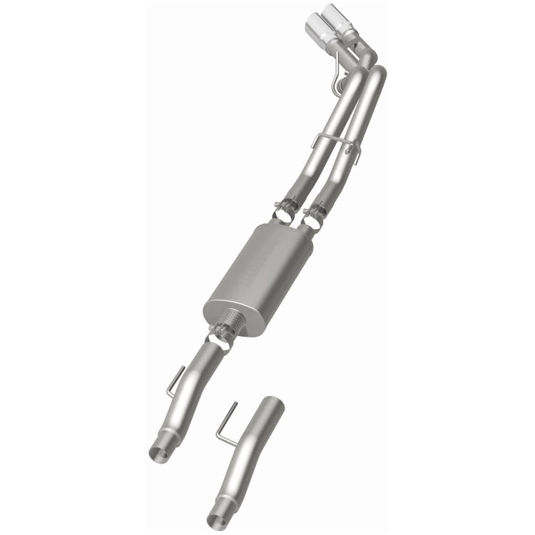 MagnaFlow 2011-2014 Ford F-150 Street Series Cat-Back Performance Exhaust System Front View