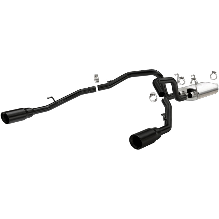 MagnaFlow Street Series Cat-Back Performance Exhaust System 15363 Front View
