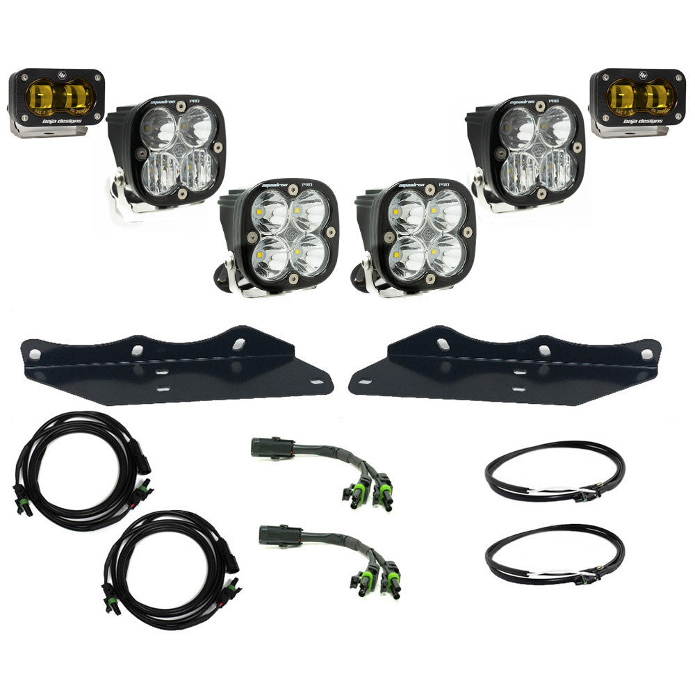 17-20 Ford Raptor Squadron/S2 SAE “Pro” Fog Pocket Light Kit parts