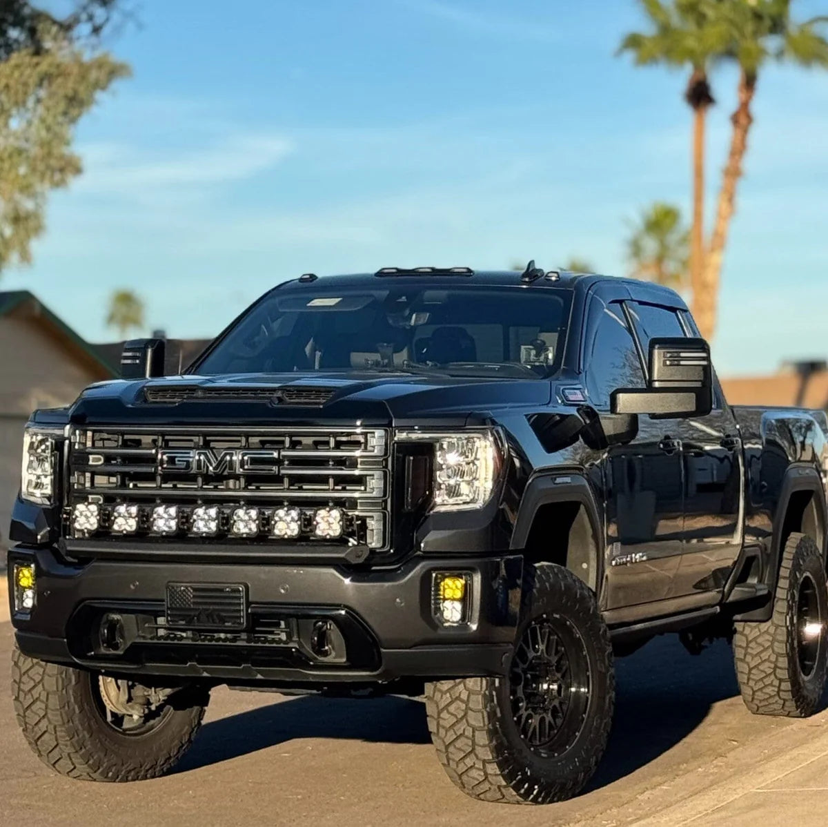 HD Chase Light Mount – Front Curved Pod / Light Bar Mount